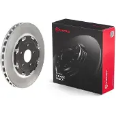 Brembo Bromsskiva 09A19313 fram, ventilerad, höggradigt förkolnad, 1 Stycke