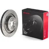 Brembo Bromsskiva 09A90711 fram, ventilerad, slits, höggradigt förkolnad, 1 Stycke
