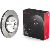 Brembo Bromsskiva 09D90123 bak, ventilerad, höggradigt förkolnad, 1 Stycke