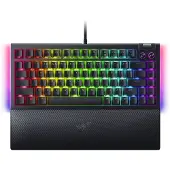 Razer BlackWidow V4 - Tangentbord - 75% - bakgrundsbelyst - USB-C - amerikansk - tangentbrytare: Mechanical - svart