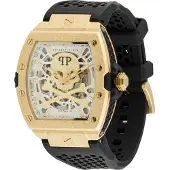 Philipp Plein Watches The Skeleton Frosted 44mm 5atm Automatic/analogical Klocka