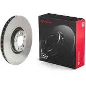 Brembo Bromsskiva 09A55811 fram, ventilerad, höggradigt förkolnad, 1 Stycke
