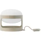 Kartell LED bordslampa K28, Aluminium / grå / zink, Vardagsrum / matsal, Syntetmaterial, Design, LED-bordslampa