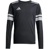 Adidas Matchtröja Squadra 25 Långärmad - Svart/Vit Barn, storlek 140 cm