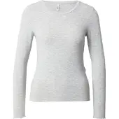 ONLY T-shirt 'ONLVirro' ljusgrå