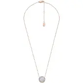 Fossil Halsband 'Merrit' roséguld / pärlvit