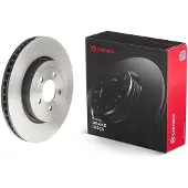 Brembo Bromsskiva 09A40411 fram, ventilerad, höggradigt förkolnad, 1 Stycke