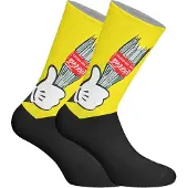 Jenes Socks Unisex Elastiska tryckta långstrumpor