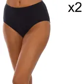 Playtex Pack-2 Ekologiska Bio Midi Trosor P0AZK kvinnor