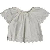 Gap Kortärmad broderad blus 813299 för flickor