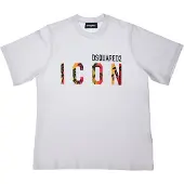 Dsquared2 Icon DQ1710D0-0MMDQ Slouch Fit kortärmad t-shirt för pojkar