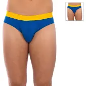 Bikkembergs Pack-2 Fashion Slips Bicolor BKK1USP04BI man