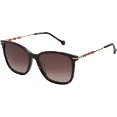 Carolina Herrera Fyrkantiga acetatsolglasögon HER0100GS för kvinnor