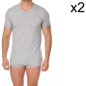 Bikkembergs Pack-2 Essential kortärmade T-shirts BKK1UTS02BI herr