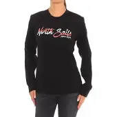 North sails Långärmad sweatshirt med rund halsringning 9024250 dam