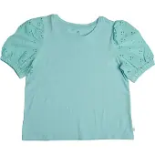 Gap T-shirt med broderad puffärm för flickor, 601395