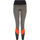 Dare 2b Womens/Ladies Move Fitness Leggings (Lichen Green/Orange)