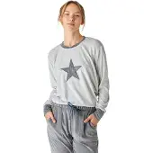 J&j Brothers Vinterpyjamas långärmad sammet JJBEP1700 dam