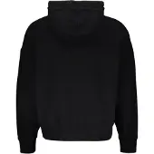 Palm Angels Spray Heart Design Black Hoodie