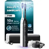 Philips Tandborste - - HX7429/02 - Sonicare - Dubbelt handtag Serie 7100 - Vit & Svart - Elektrisk