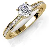 MYC Paris Elise Ring - Guld och Kristall