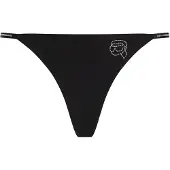 Karl Lagerfeld String 'Ikon' svart / transparent