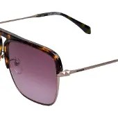 Zadig & Voltaire Fyrkantiga solglasögon SZV321 Män-Kvinnor