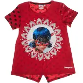 Desigual Ladybug vändbar kortärmad t-shirt med paljetter 19SGTKXA flicka