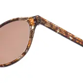 ZEN Z470 ovala acetat-solglasögon för kvinnor