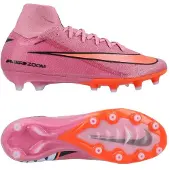 Nike Air Zoom Mercurial Superfly 10 Elite Ag-pro Scary Good - Rosa/svart/totalt Crimson - Konstgräs (Ag), storlek 36