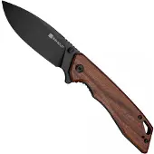 SENCUT Stratex S25055-3 PVD 9Cr18MoV, Guibourtia Wood, pocket knife