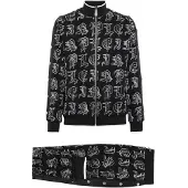 Philipp Plein Träningsoverall: Topp och byxor Gothic Plein