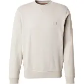 BOSS för män. 50509323 Sweatshirt Applique logo beige (M), Casual, Bomull