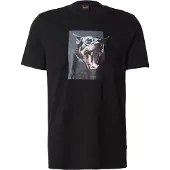 BOSS för män. 50558965 Dobermann T-shirt svart (L), Casual, Bomull, Kort ärm