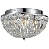 Markslöjd Estelle Kristallplafond Krom