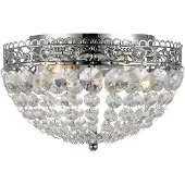 Markslöjd Saxholm Kristallplafond Krom