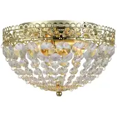 Markslöjd Saxholm Kristallplafond Guld