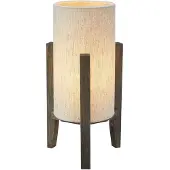 Markslöjd Eruca Bordslampa Vit/Brun 34 cm