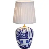Markslöjd Göteborg Bordslampa Blå 33 cm