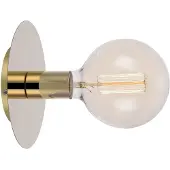 Markslöjd Disc Vägglampa/Taklampa Mässing