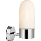 Markslöjd Zen Vägglampa Krom/Vit