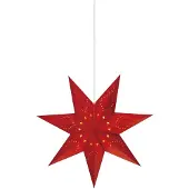 Markslöjd Saturnus Stjärna Röd 45 cm
