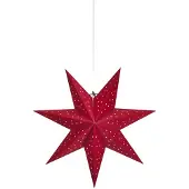Markslöjd Blink Julstjärna Röd 45 cm