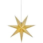 Markslöjd Glitter Stjärna Guld 45 cm