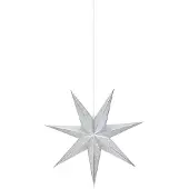Markslöjd Glitter Stjärna Silver 45 cm