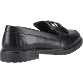 Hush puppies Verity Kiltie Läder Svarta Mokasiner för Kvinnor
