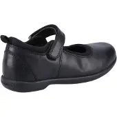 Hush puppies Bianca SNR Flickors Svarta Skor I Läder