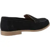 Hush puppies Natasha Läder Kvinnor Svarta Loafers