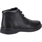 Hush puppies Malcolm läder herrstövlar svarta