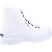 Superga 2341 Alpina Resin Eyelets 100% Bomull Damstövlar Vit